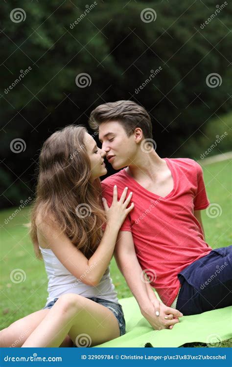 teenies kissing